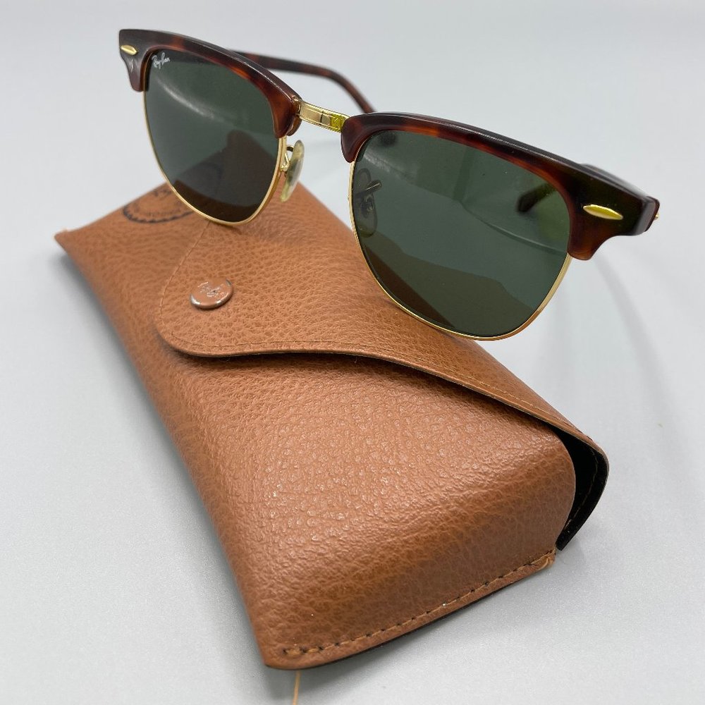 Ray-Ban Clubmaster Sunglasses Tortoise
